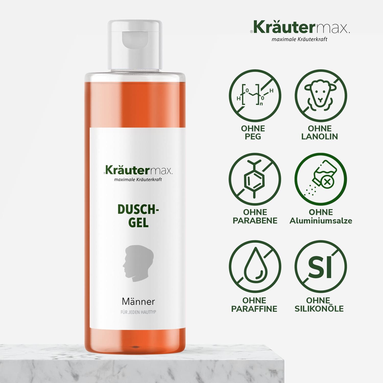 Kräutermax Duschgel Männer