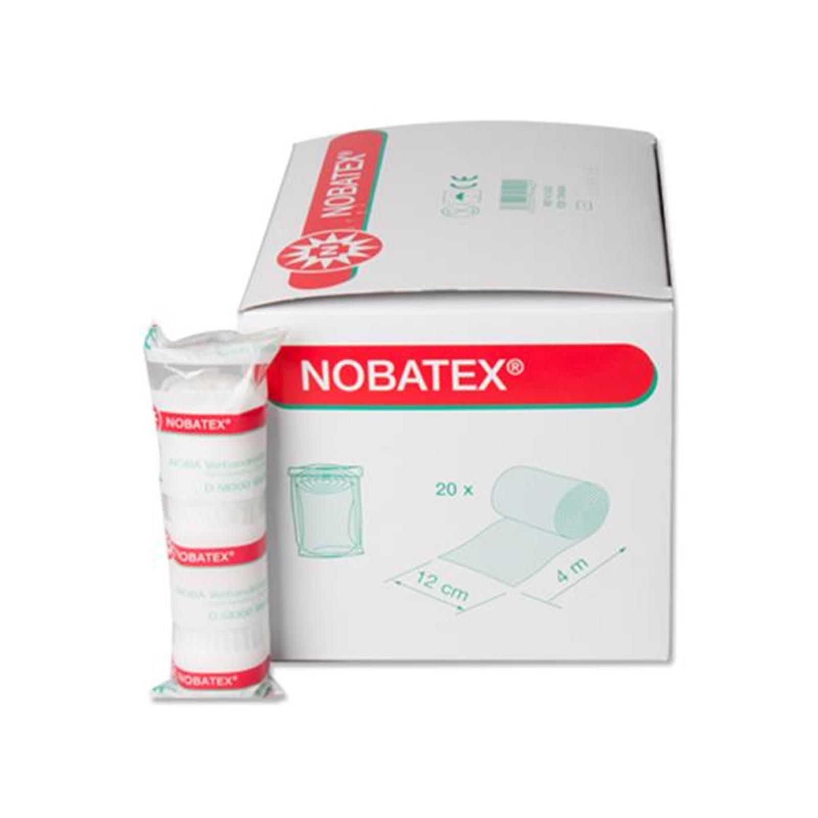 Noba Nobatex elastische Mullbinden in Folie 4 m x 12 cm