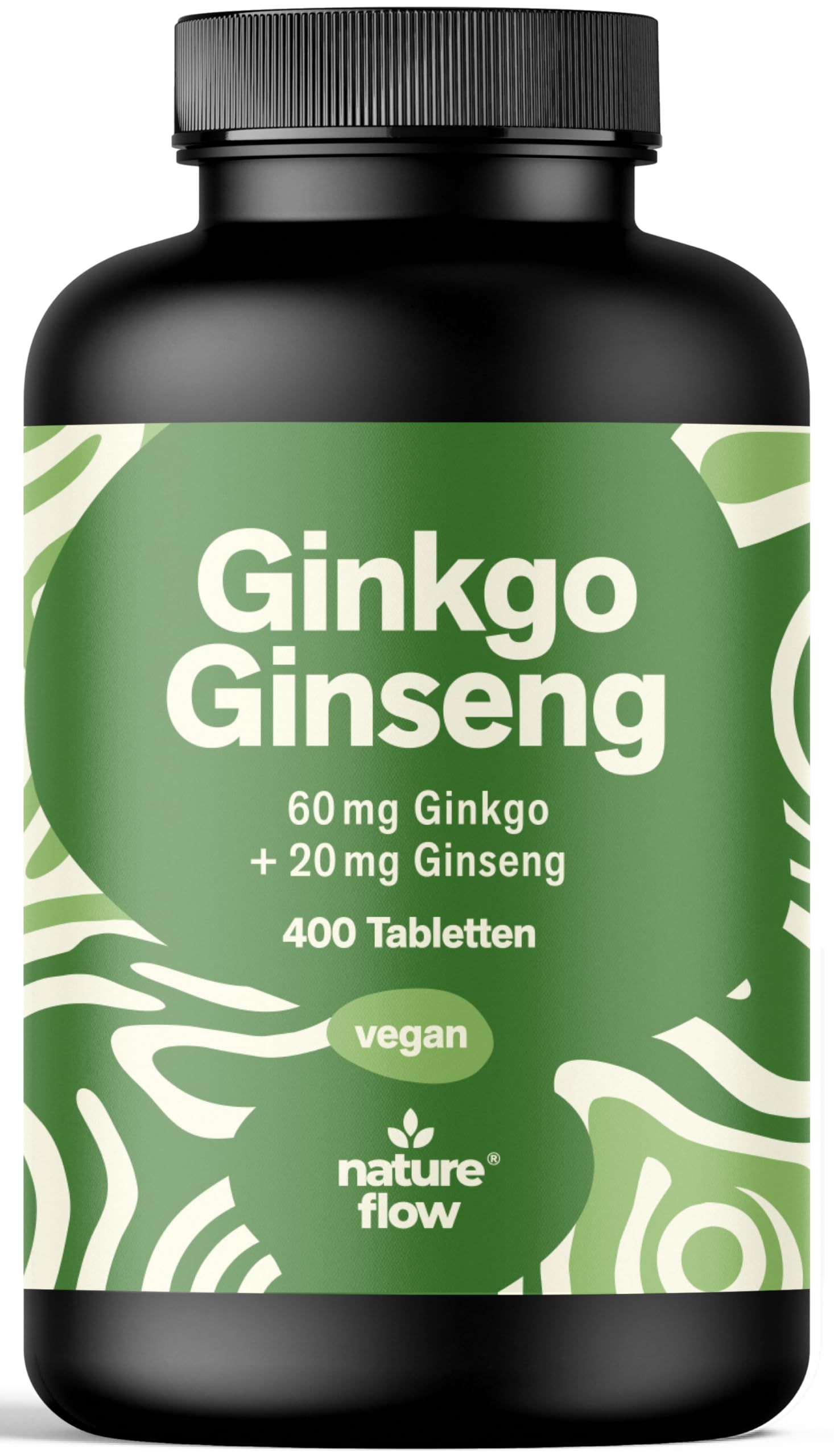 Nature Flow Ginkgo + Ginseng Tabletten 80 g