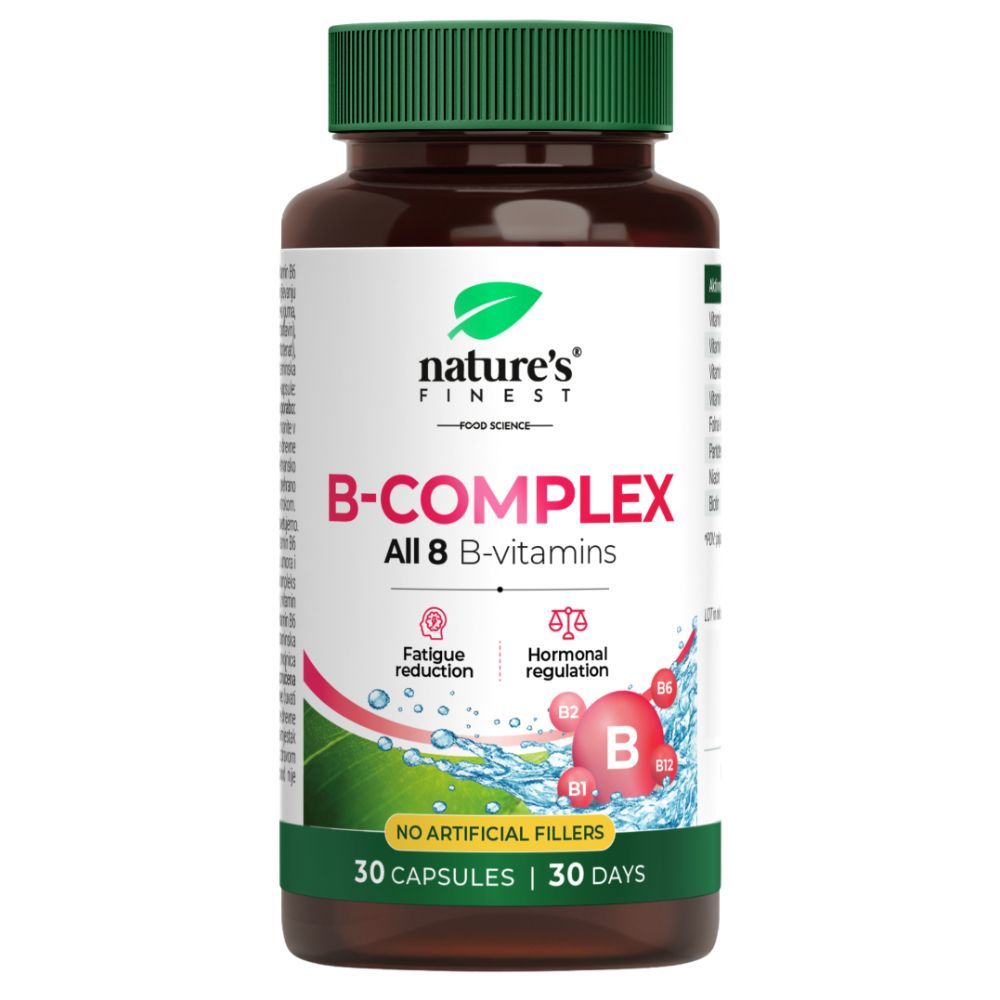 Nature's Finest Complesso B – Tutte le 8 vitamine B essenziali