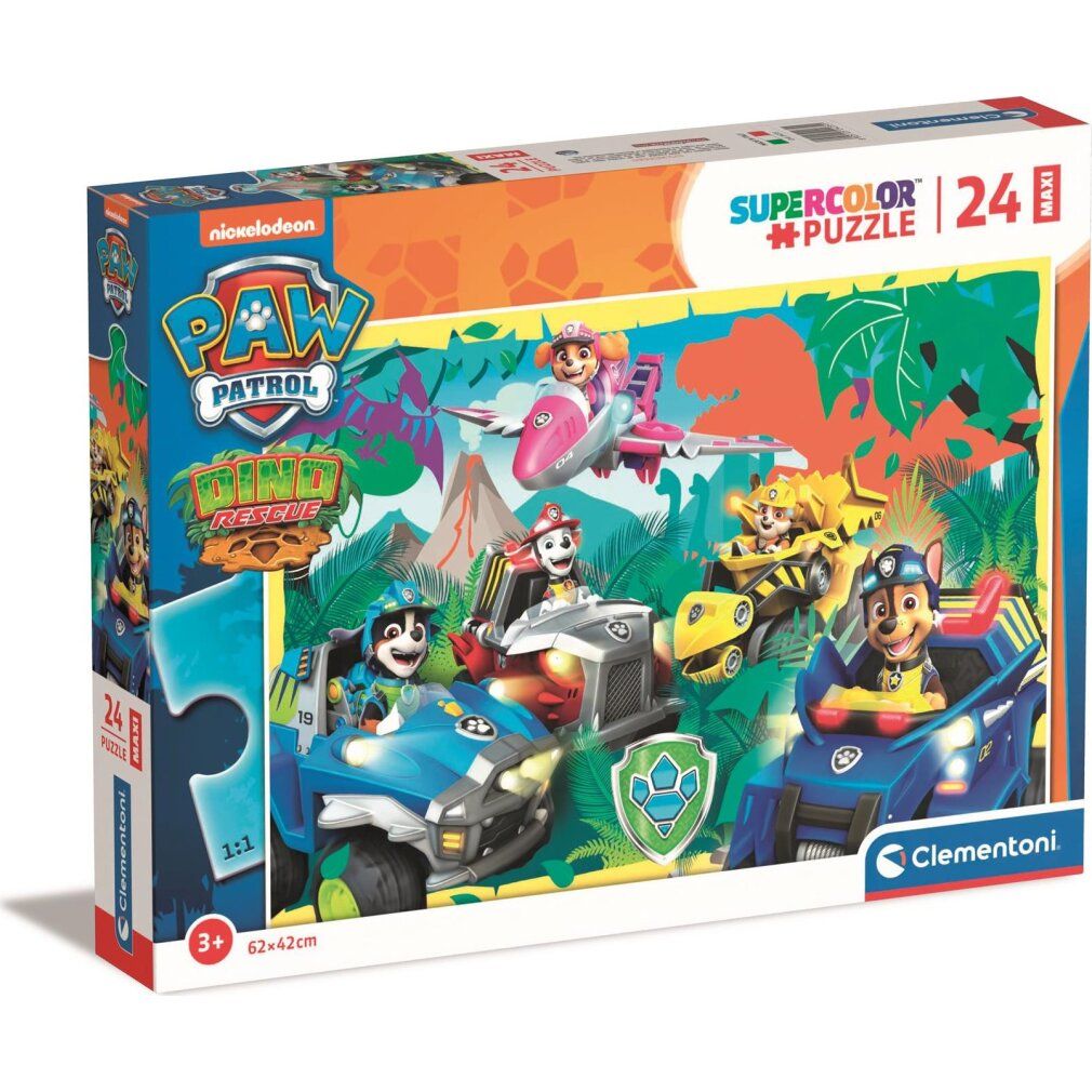 Clementoni Maxi Puzzle paw Patrol, 24 Teile.