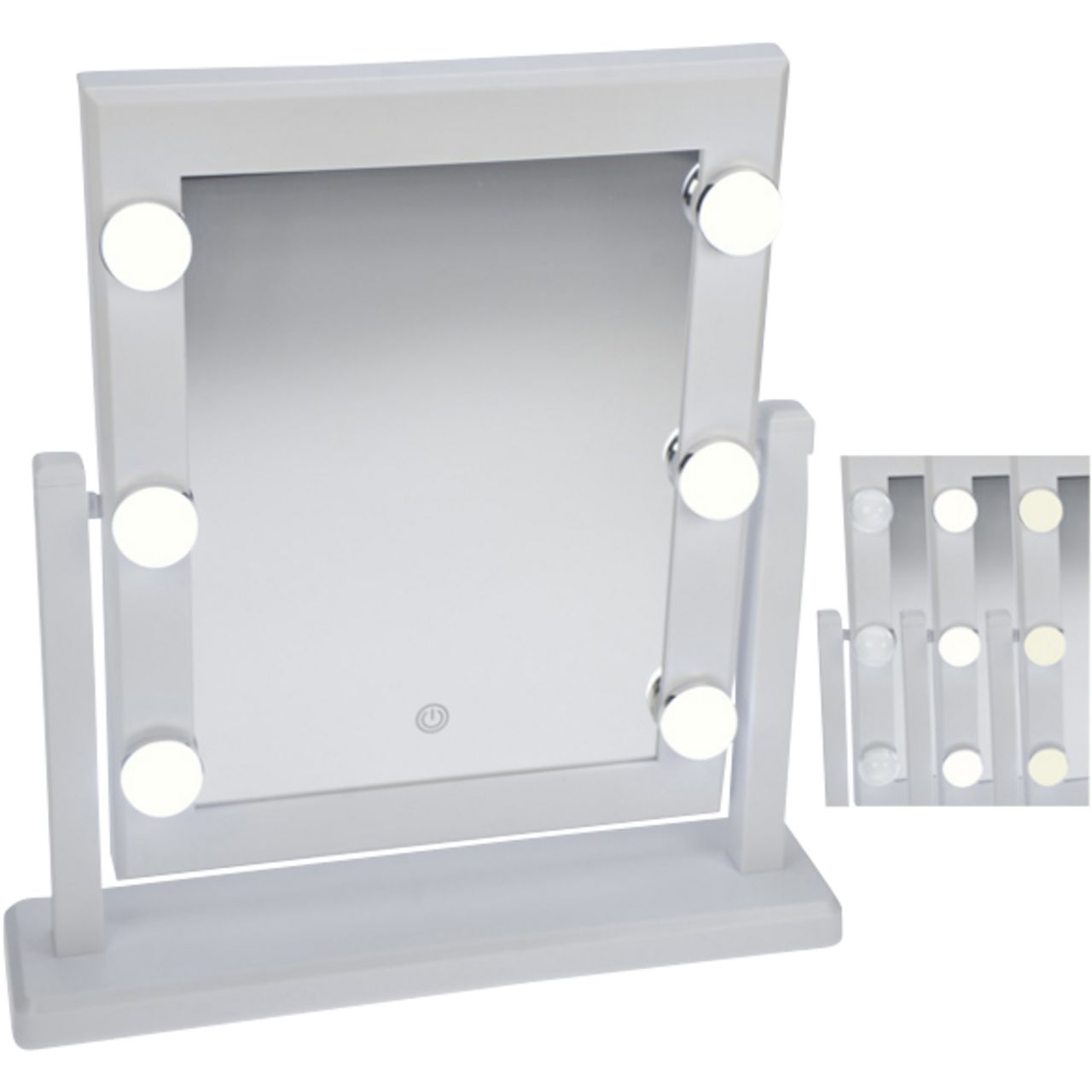 Fantasia, Stellspiegel, mit 6 LEDs