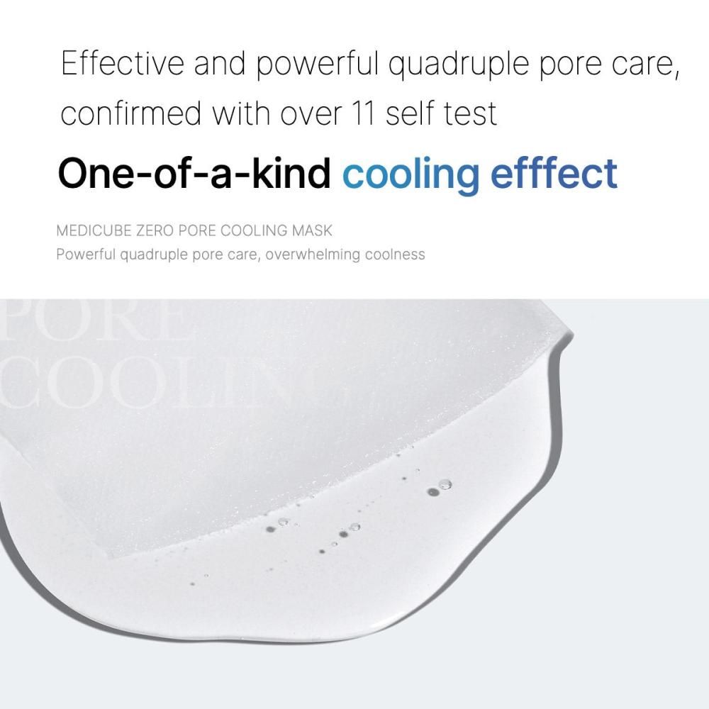 MEDICUBE Zero Pore Cooling Face mask