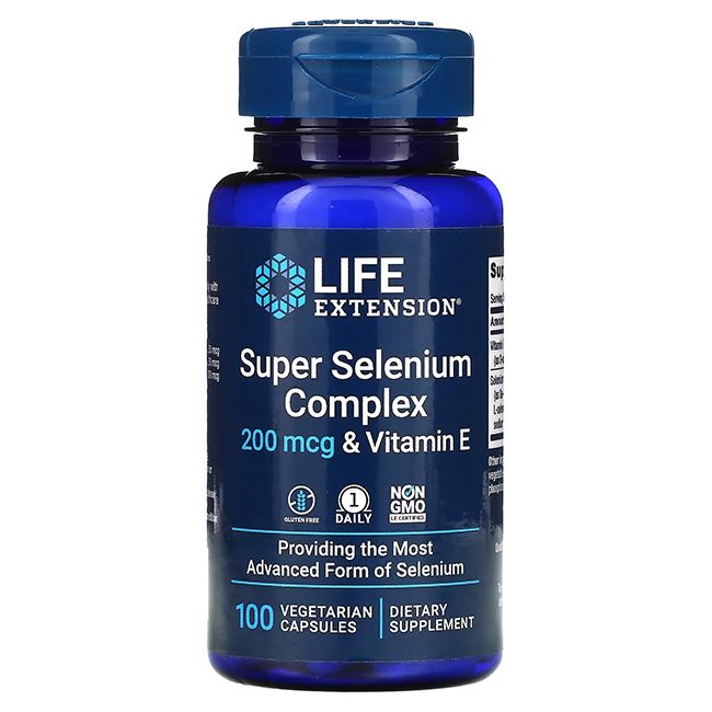 Life Extension Super Selen-Komplex & Vitamin E 100 Pc