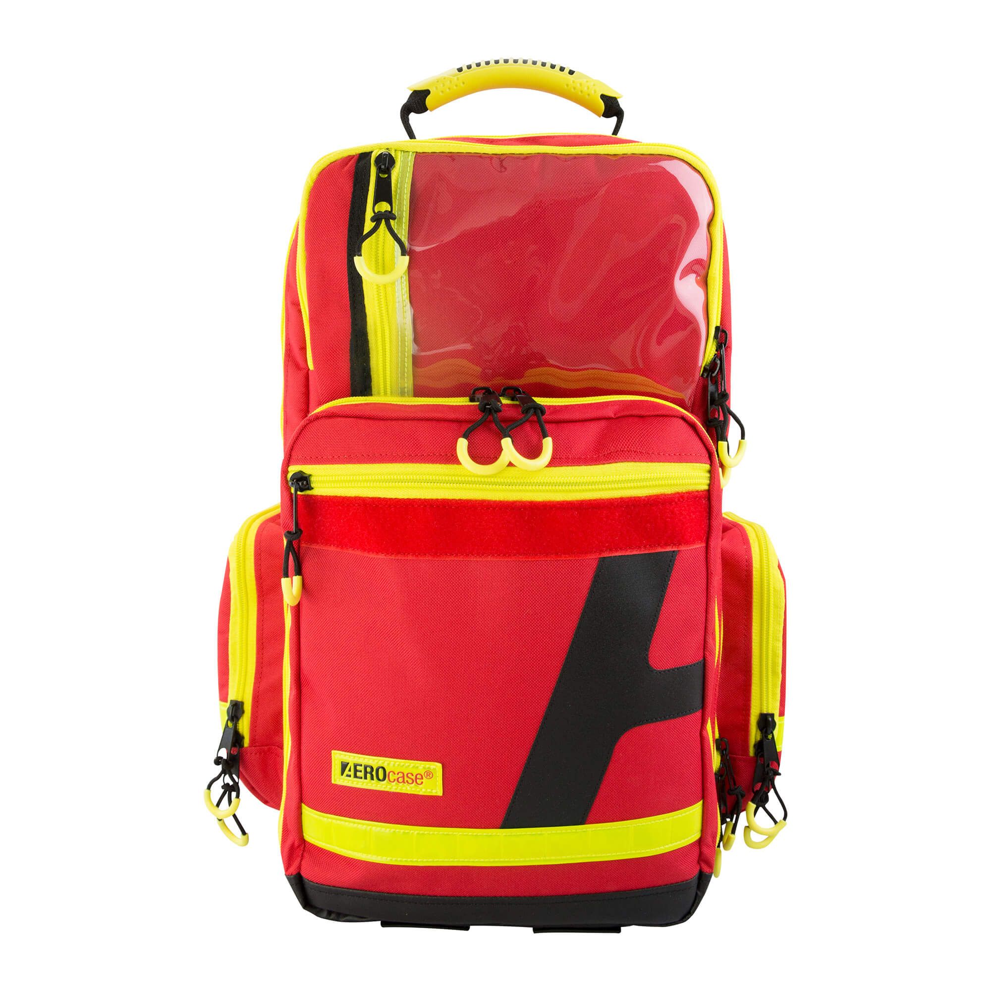 HUM AEROcase 1R - Pl1C Notfallrucksack AEROtex Pes, Gr. L, signalrot 1 St