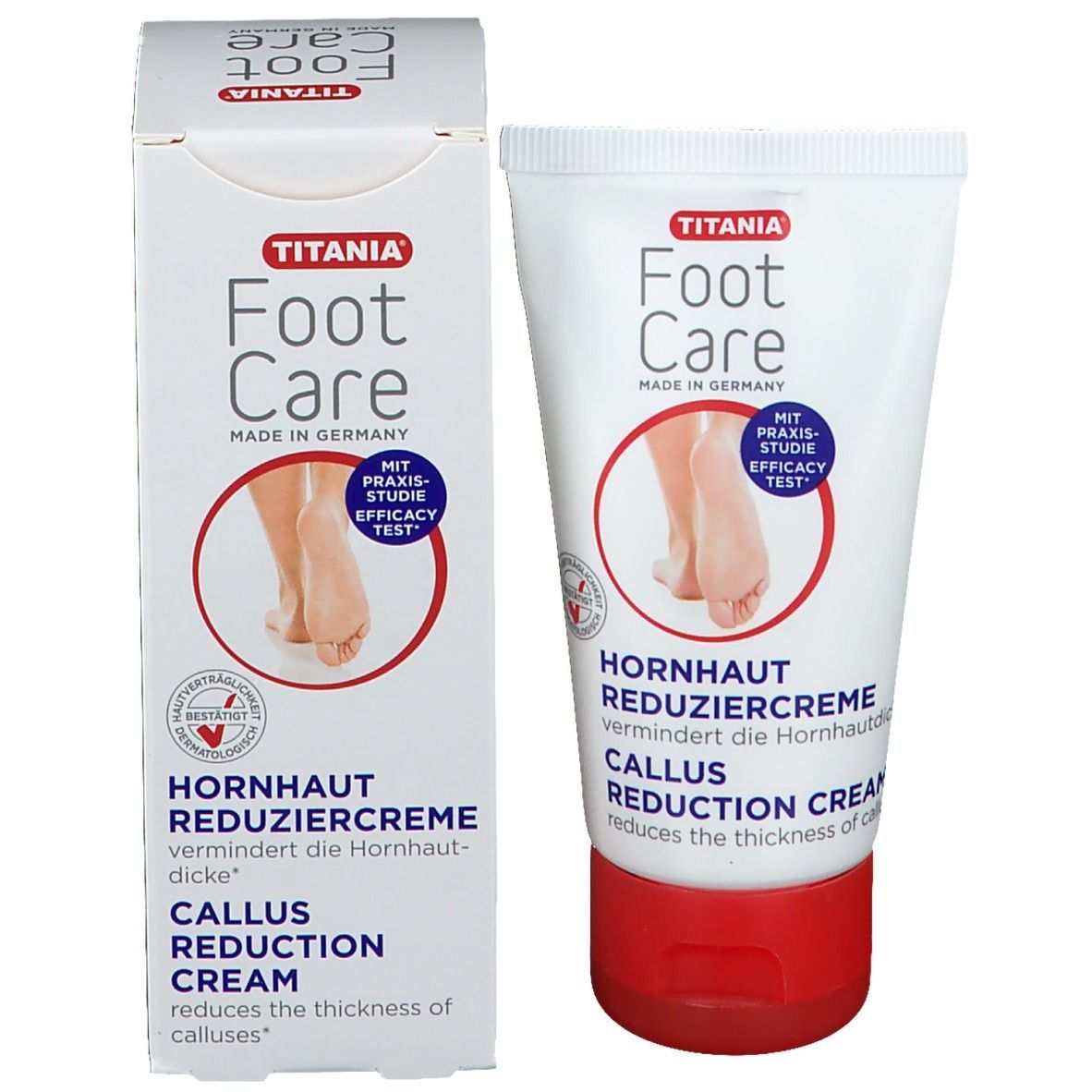 TITANIA® Foot Care Hornhaut Reduziercreme