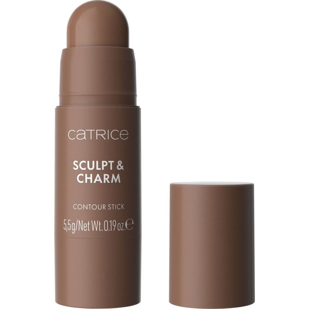 Catrice Konturierstift Sculpt & Charm Contour, aufgedreht, mit abgenommenem Deckel.