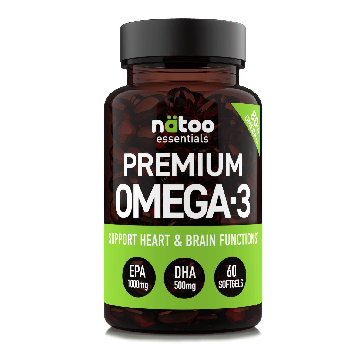 Natoo Premium Omega-3 EPA 1000mg DHA 500mg