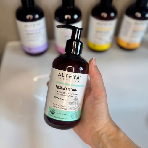 Alteya Organics Citrus und Minze Flüssigseife