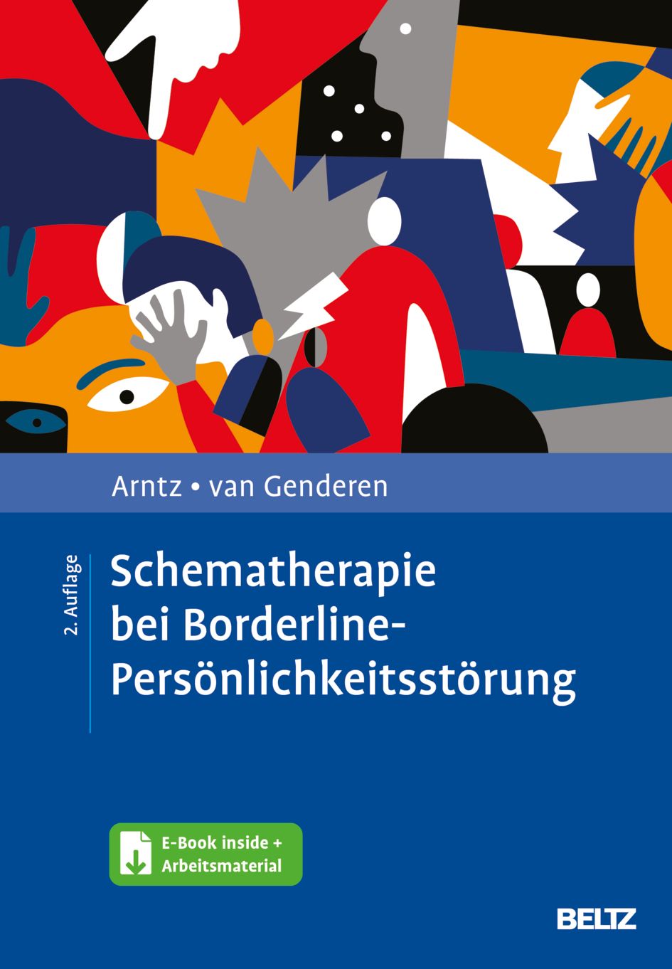 Buchcover: Schematherapie bei Borderline-Persönlichkeitsstörung. Titel, Autoren, Verlag BELTZ. Mit E-Book und Arbeitsmaterial.