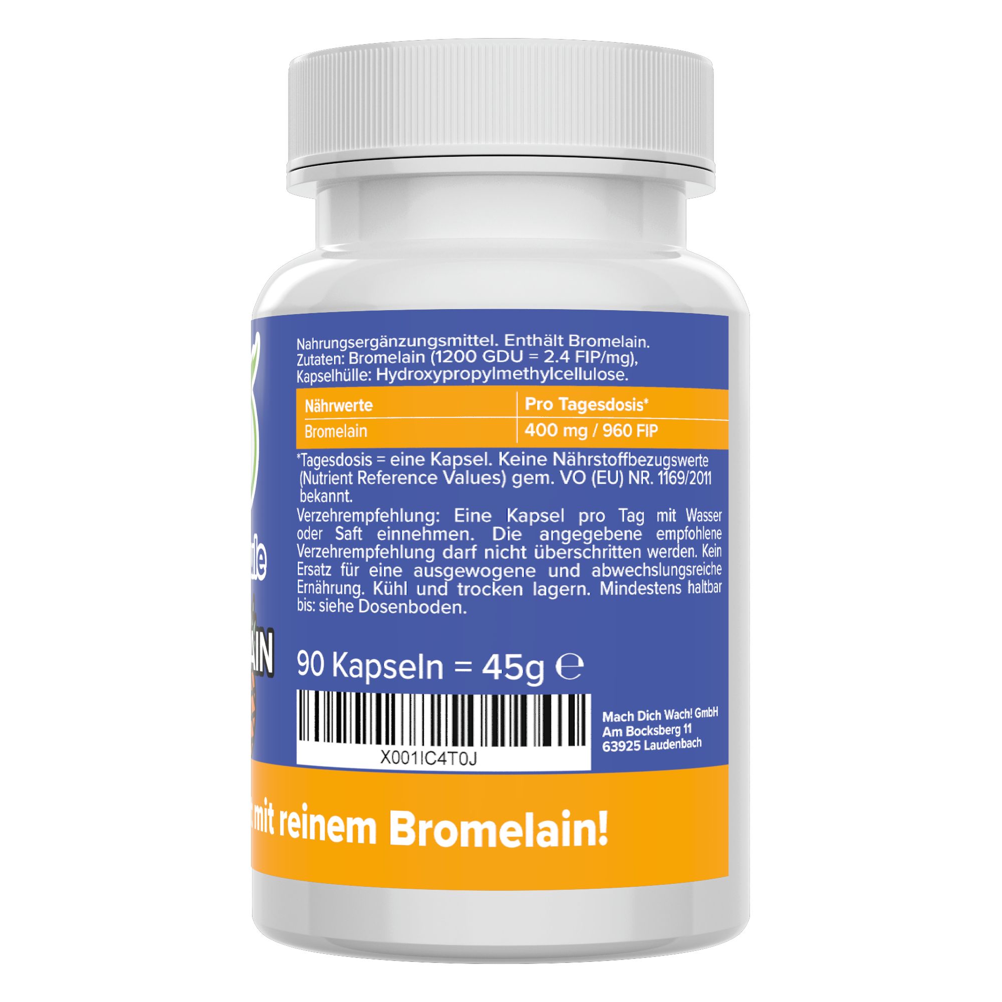 Bromelain Kapseln - Vitamineule® 90 St