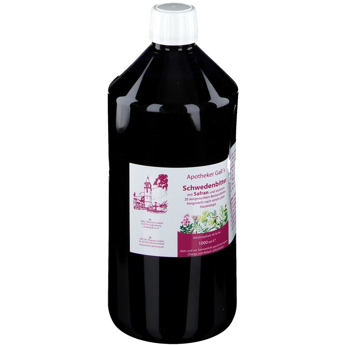 Apotheker Galls Schwedenbitter mit Safran