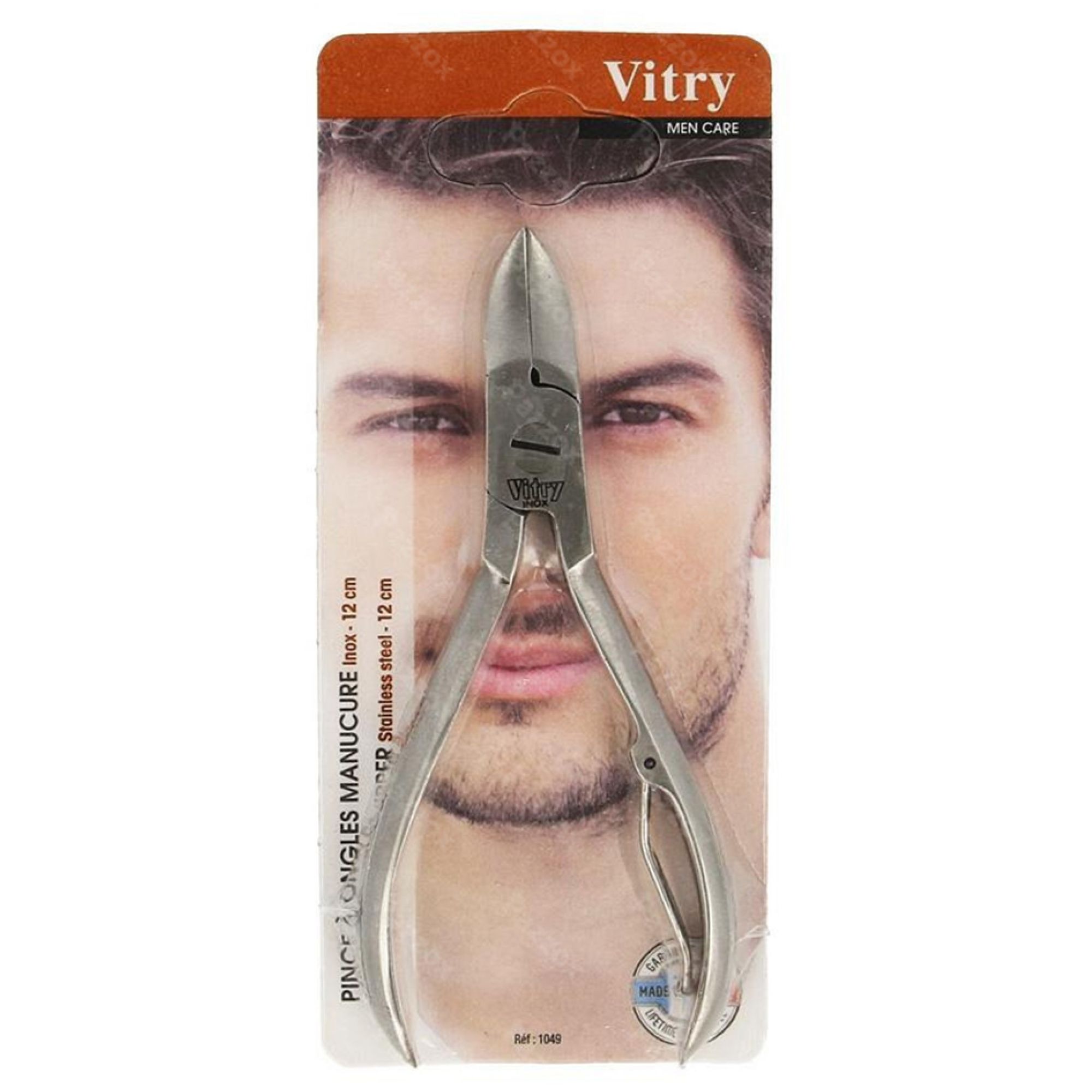 Vitry Nagelzange 12 cm Edelstahl rostfrei 1,8x6,5x15