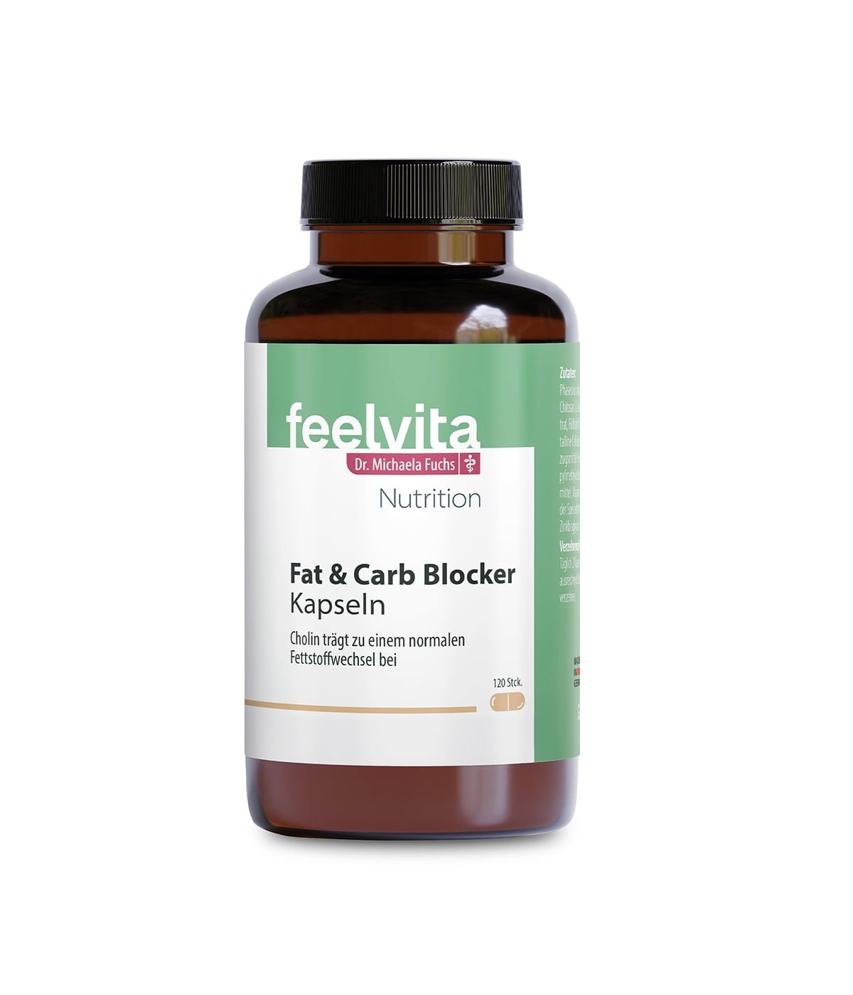 Genius Feelvita Nutrition Fat & Carb Blocker 120 St Kapseln