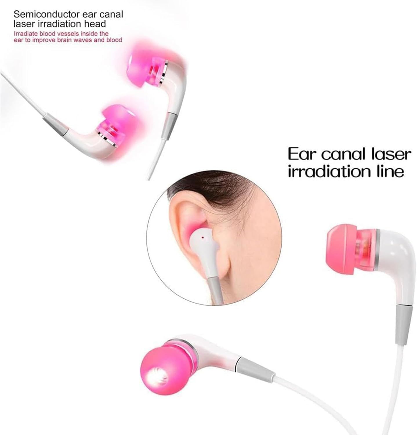 HC Tinnitus, Ohren Laser Therapie, Infrarot Ohrstecker
