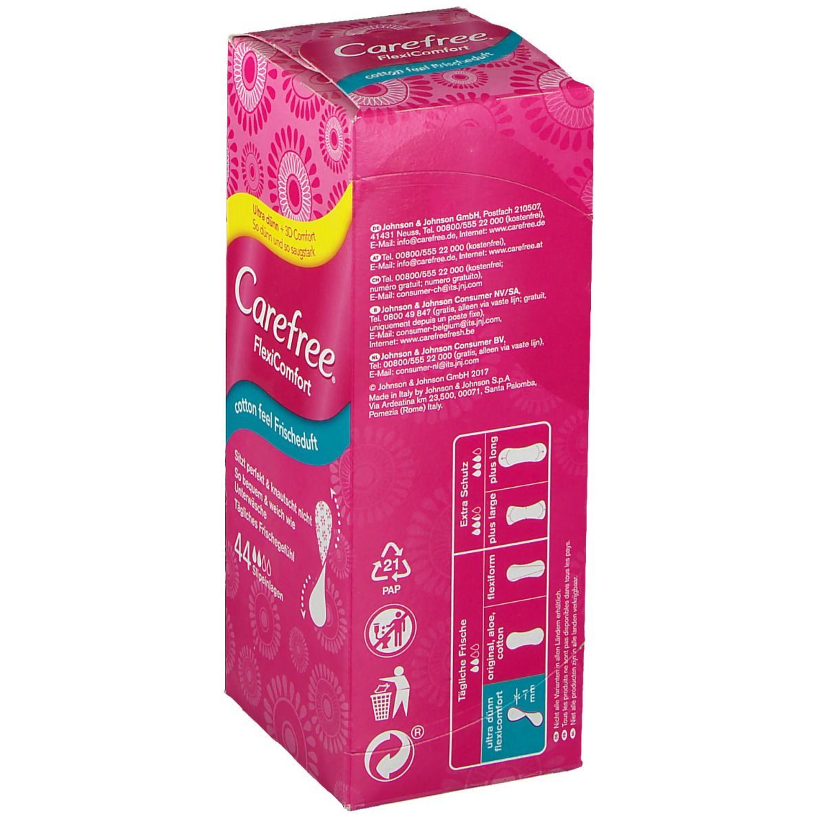 CAREFREE® FlexiComfort Frischeduft