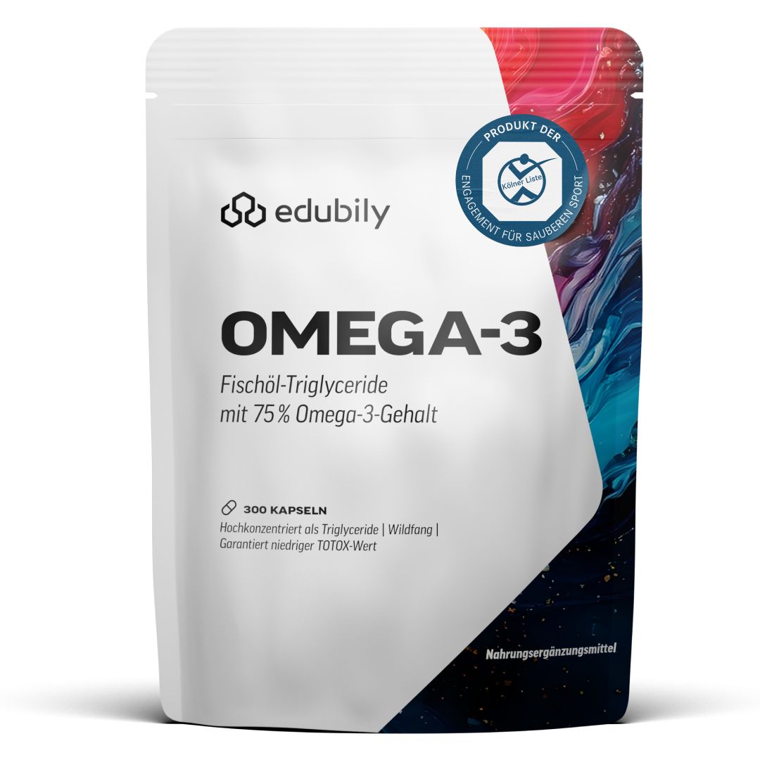 edubily® Omega-3 Fischölkapseln 300 St Kapseln