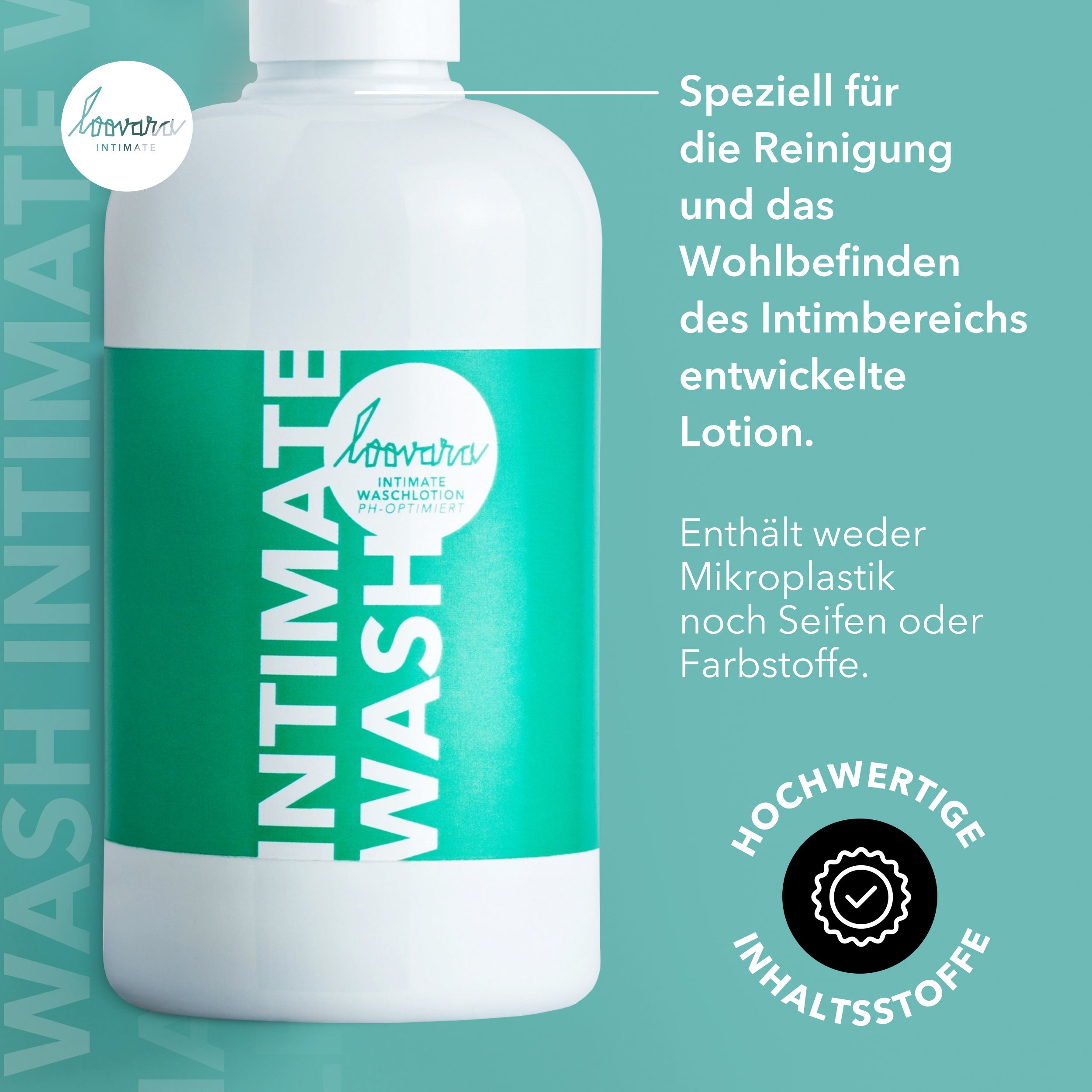 Loovara Intim Waschlotion - INTIMATE WASH - Optimaler Ph-Wert