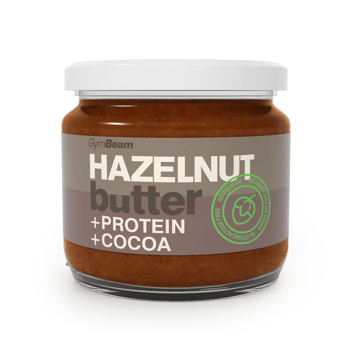 GymBeam Protein-Haselnussbutter Haselnussaufstrich mit Protein 340 g