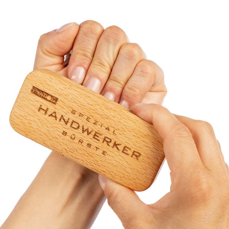 REMOS Handbürste "Ärztebürste" aus Buchenholz