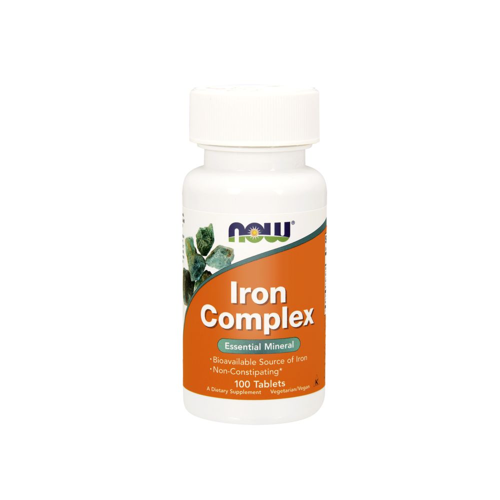 NOW Foods Eisenkomplex 100 St Tabletten