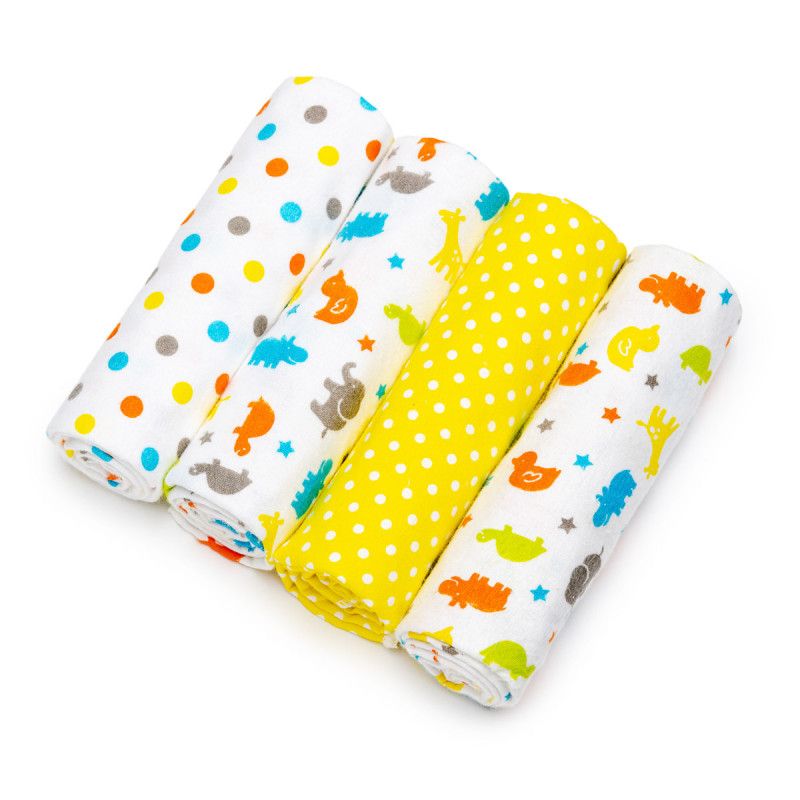 T-TOMI Stoffwindeln Yellow giraffe