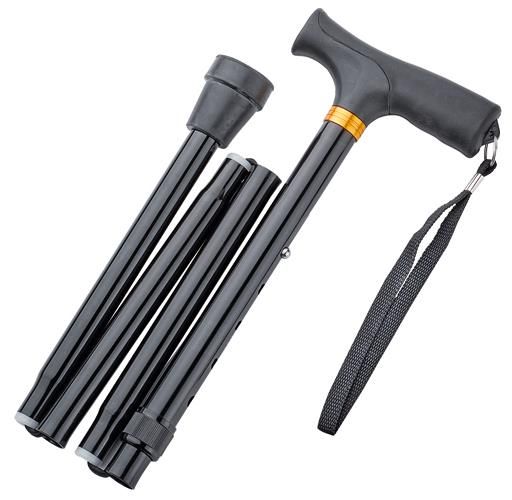 Bischoff & Bischoff Gehstock faltbarer Klappstock