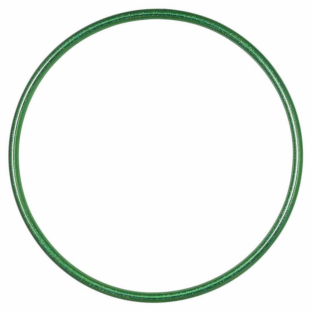 Hoopomania Glitter Kinder-Hula-Hoop | Ø 70 cm Grün 1 St