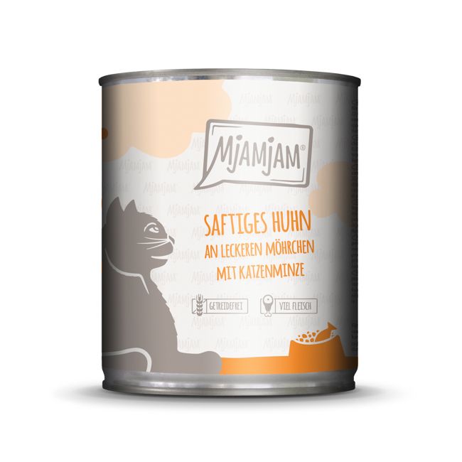 MjAMjAM - saftiges Huhn an leckeren Möhrchen