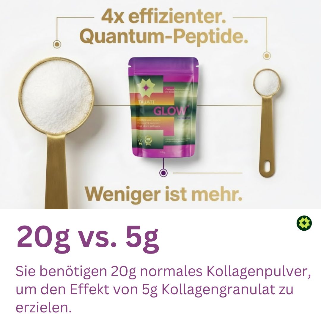 TAJATI® Glow Beauty Collagen – sichtbare Anti-Aging-Wirkung nach 6 Wochen