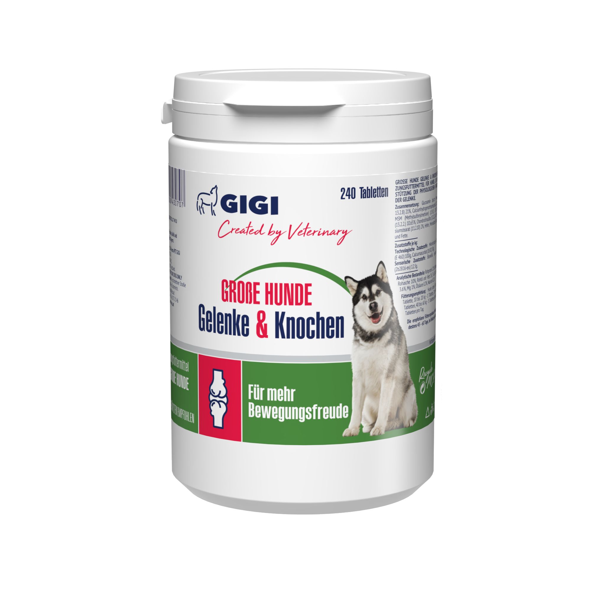 GIGI VET Große Hunde Gelenke & Knochen
