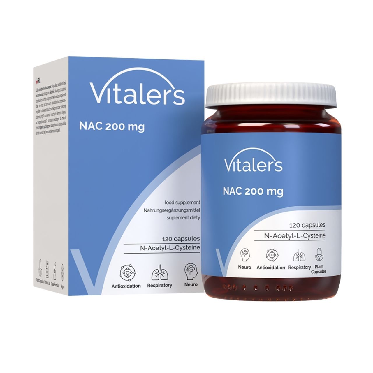 Vitaler’s NAC 200 mg 120 St Kapseln
