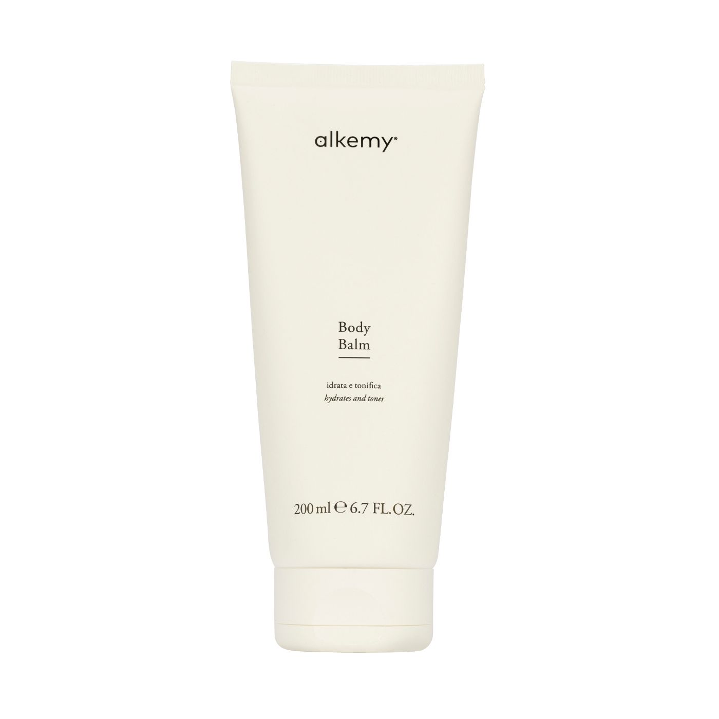 Alkemy Nährender und straffender Körperbalsam, leichte Textur für strahlende Haut 200 ml