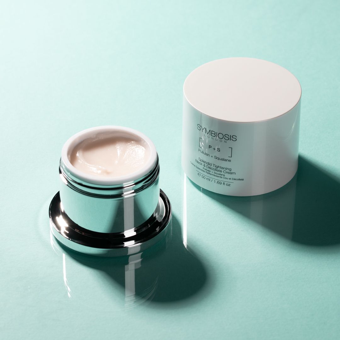 Symbiosis [Pullulan + Squalane] Splendid Tightening Neck & Décolleté Cream