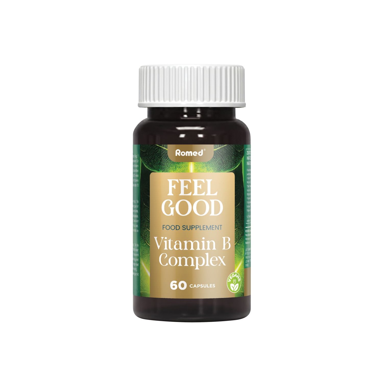 Romed Feel Good Vitamin B Complex Nahrungsergänzungsmittel 60 St Kapseln