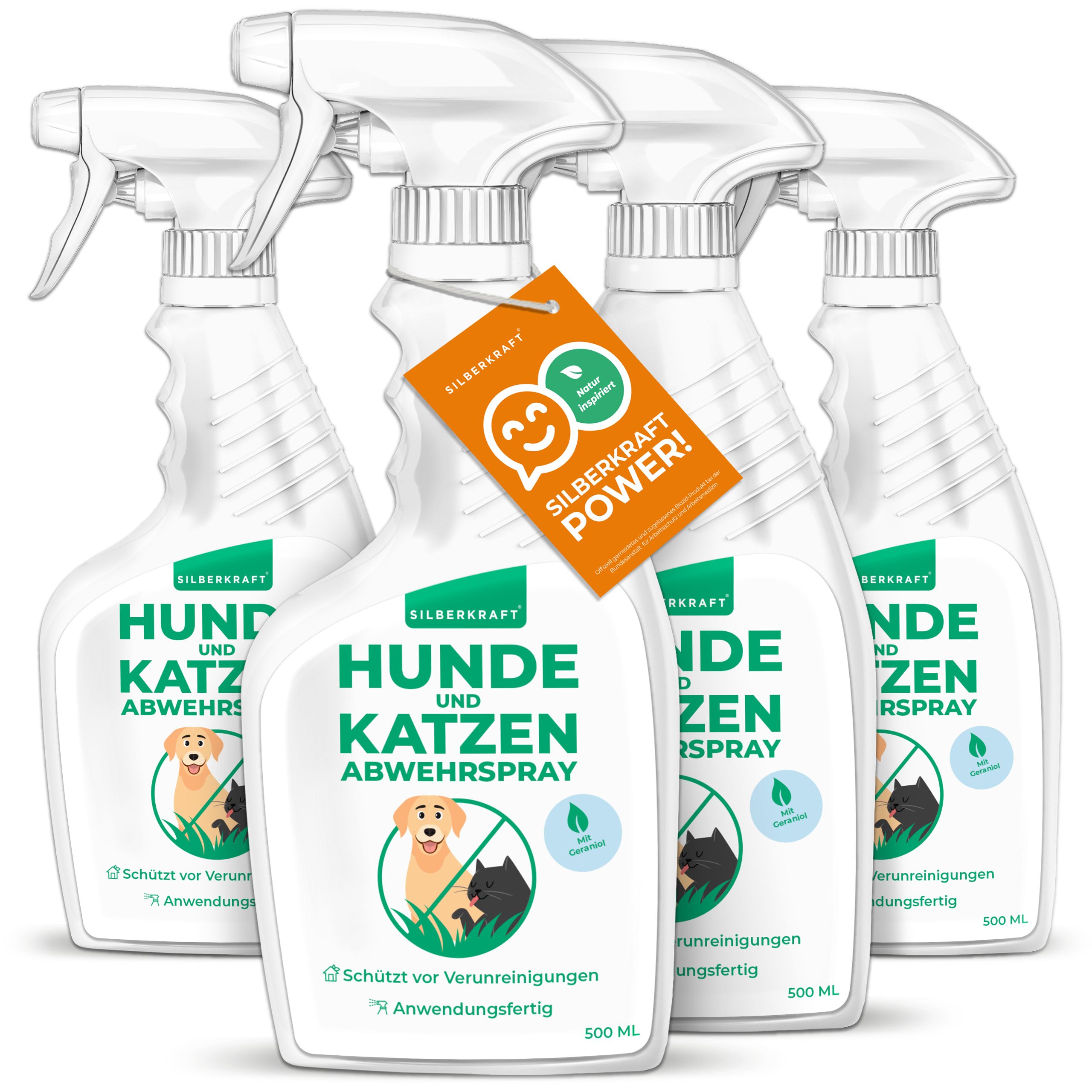 Silberkraft Hunde & Katzenabwehrspray