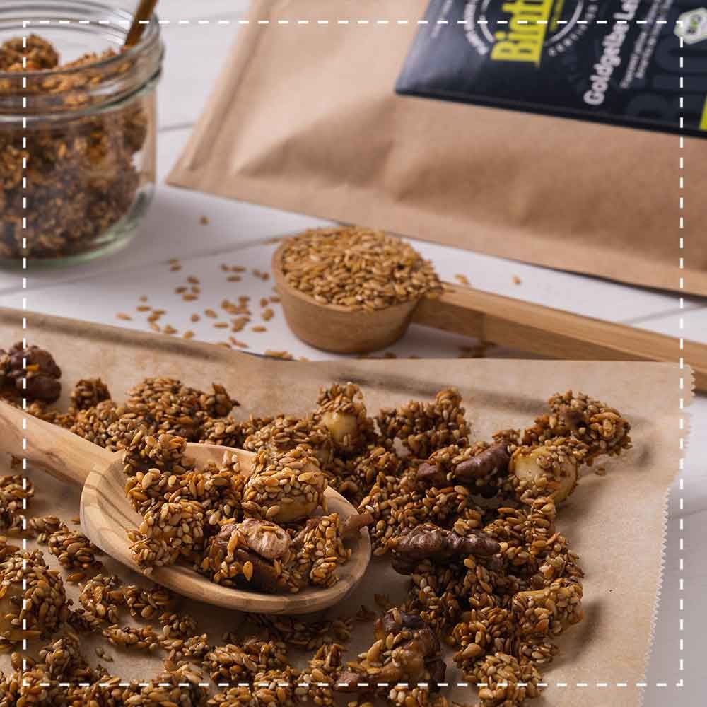 Biotiva Gold Leinsamen Bio