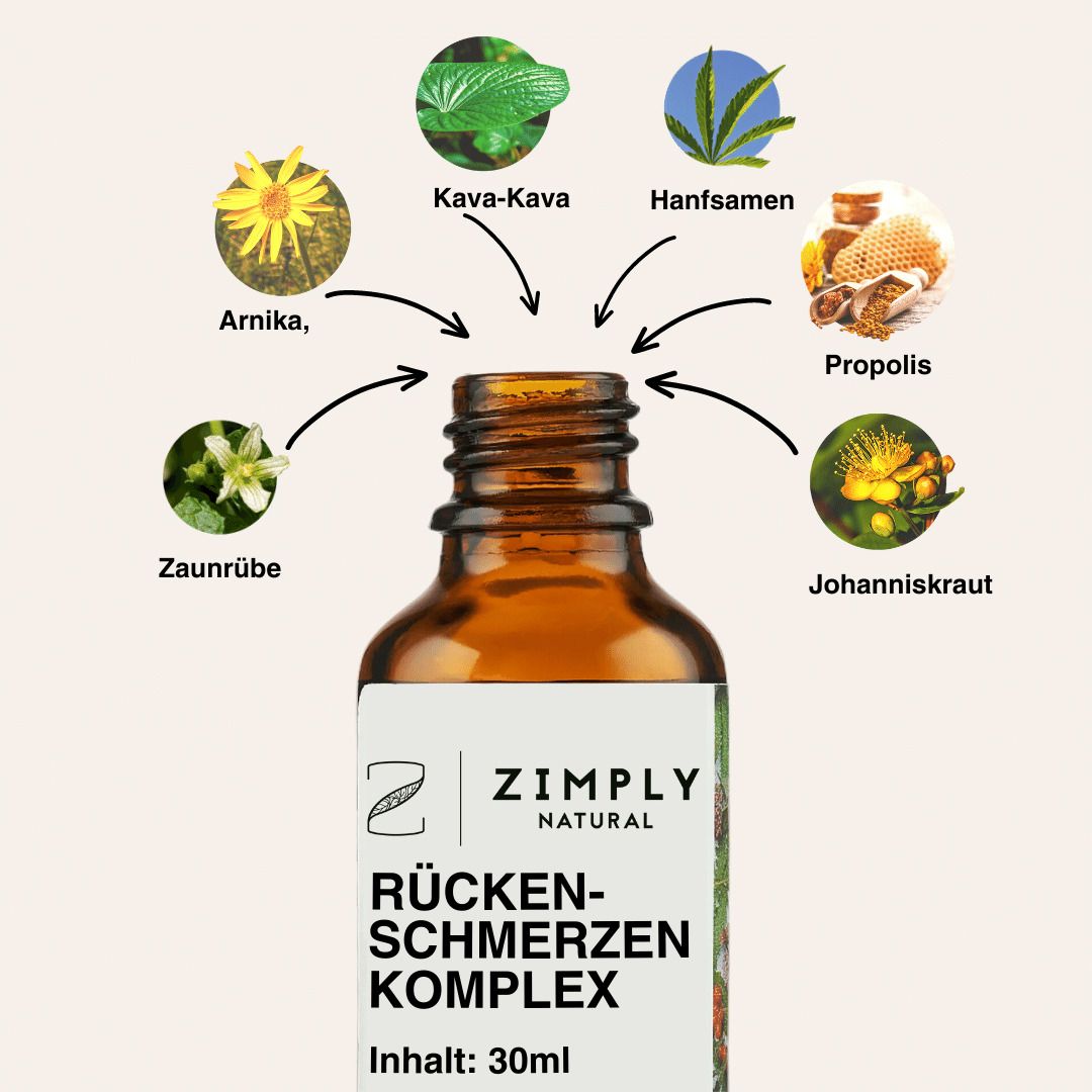 ZIMPLY NATURAL Rückenschmerzen Komplex Spray