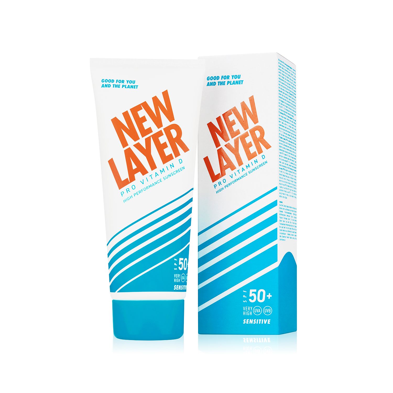 NEW LAYER Pro Vitamin D Sonnencreme LSF50+ SENSITIVE