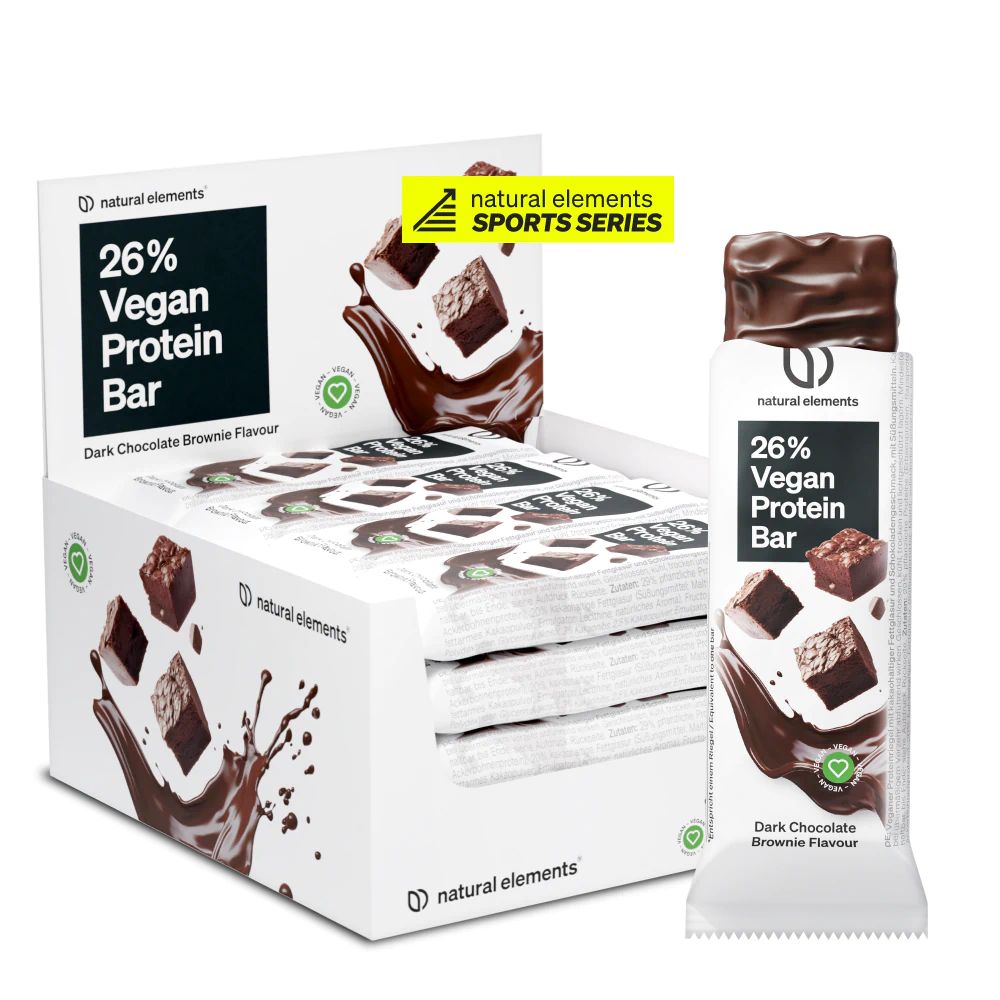 natural elements Protein Riegel - Dark Chocolate Brownie / Riegel