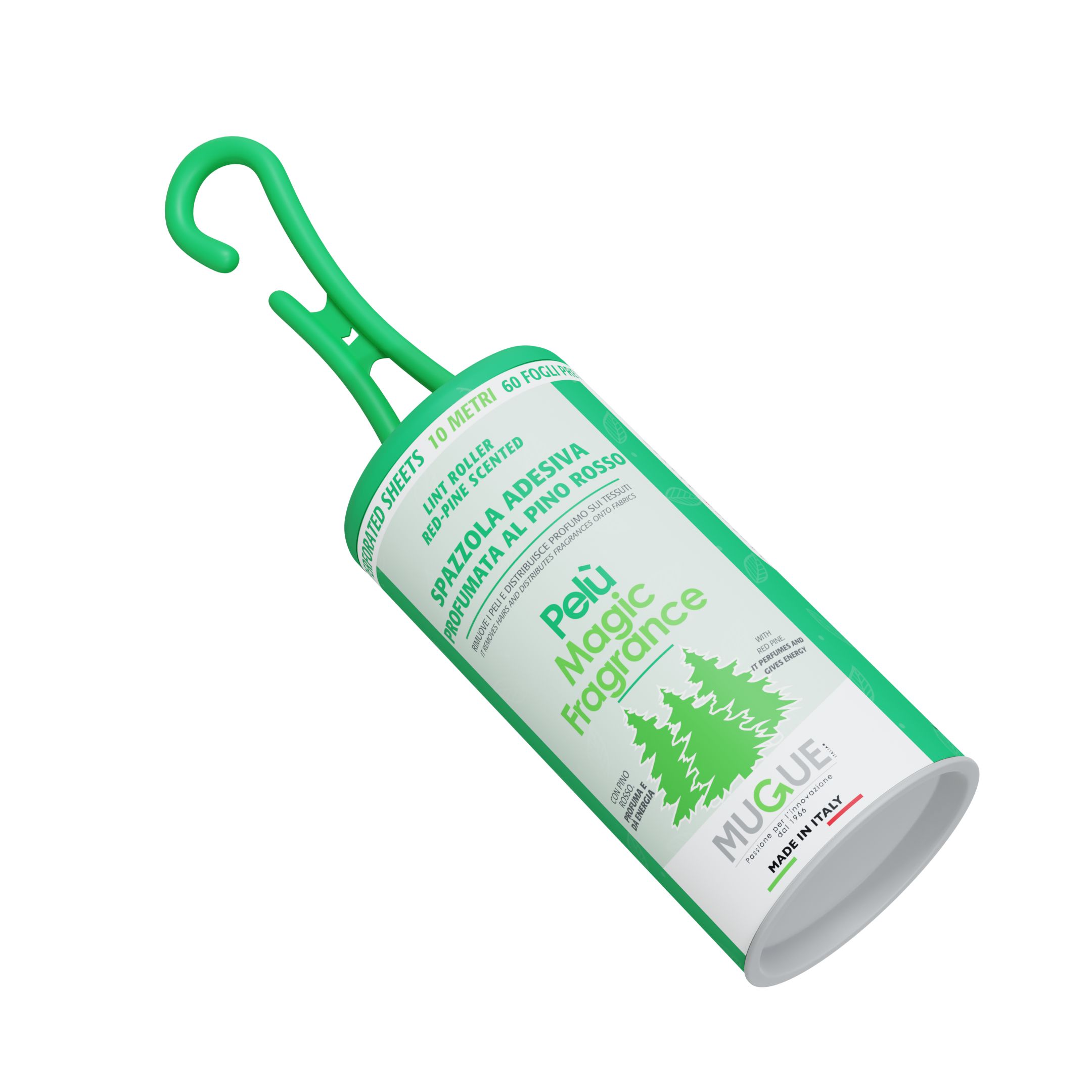 Mugue spazzola adesiva pelù magic fragrance - 10 metri 60 strappi