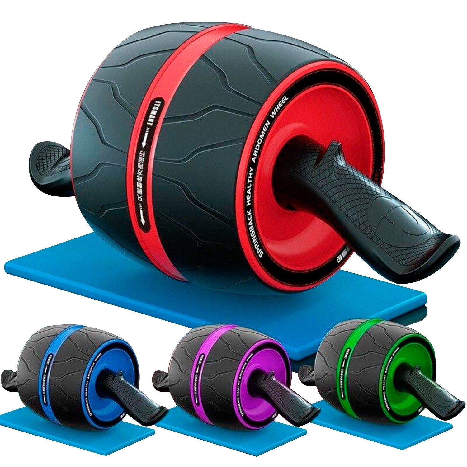 Sport-Knight® Bauchtrainer Rolle Grün