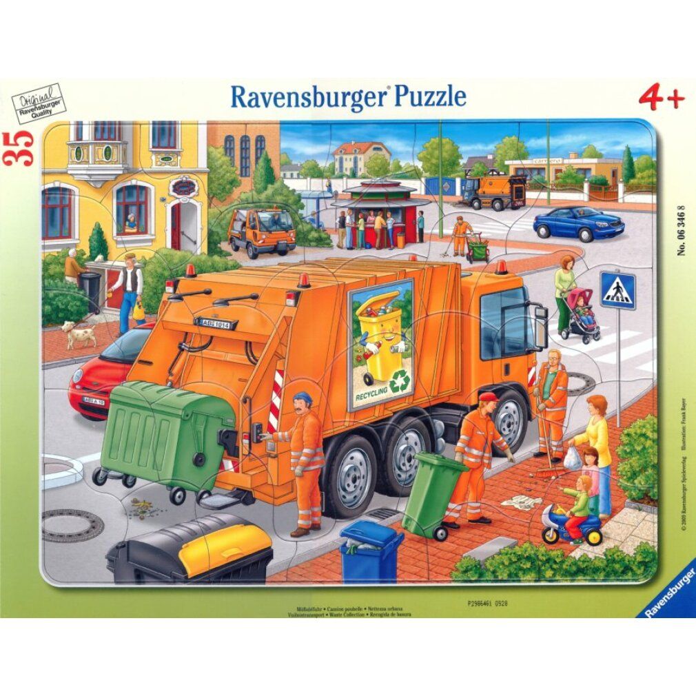 ravensburger Puzzle Der Aschenbecher 35 Teile