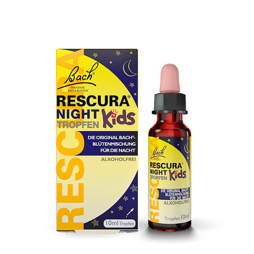 Bachblüten Original Rescura Night Kids Tro.alk.fr. 10 ml Tropfen