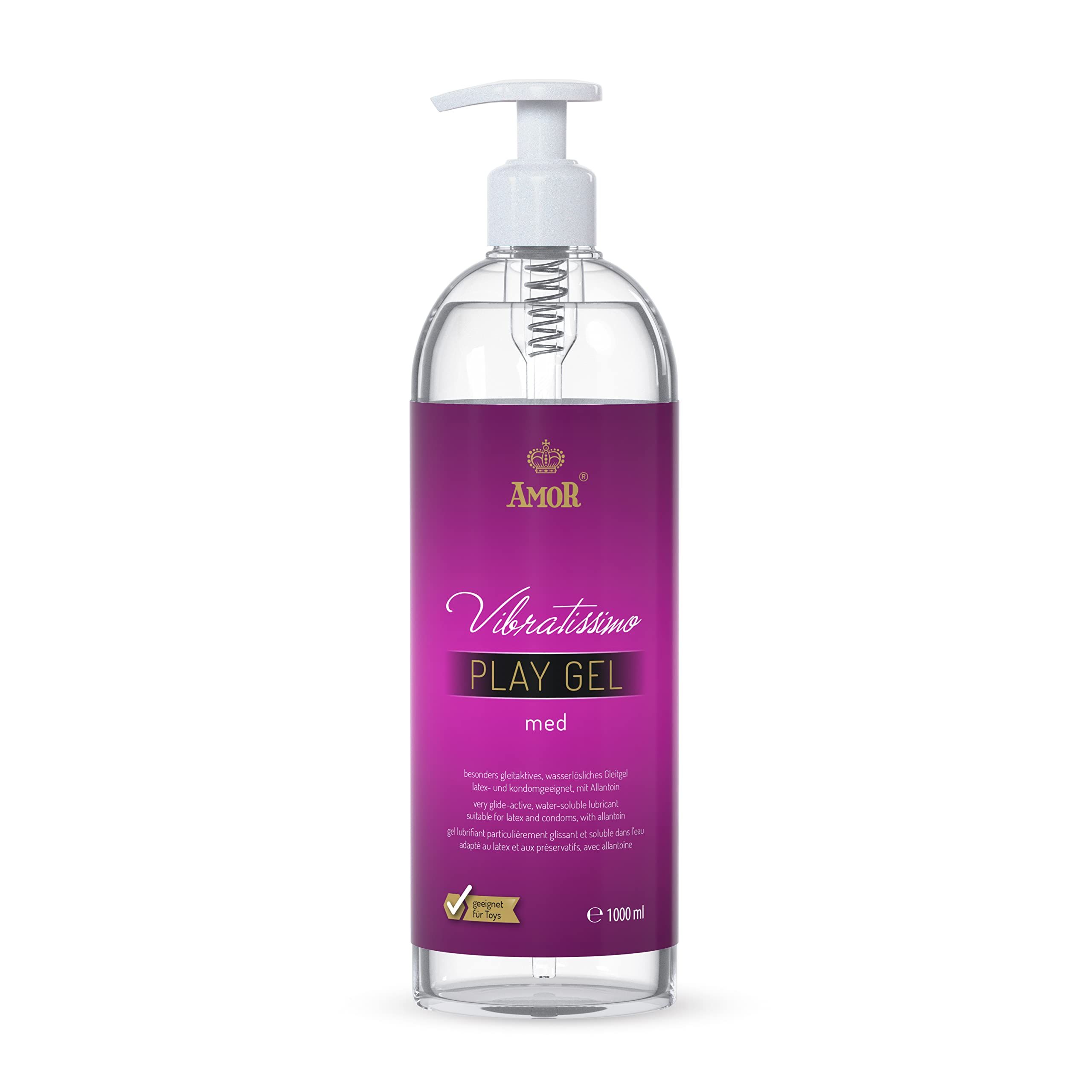 Amor Vibratissimo PlayGel med 1000 ml Gleitmittel