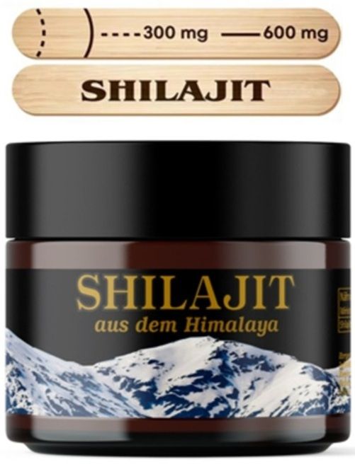 Shilajit Harz ⭐ 60g ⭐ Inklusive Löffel | Mumijo aus dem Himalaya | MyVitality+