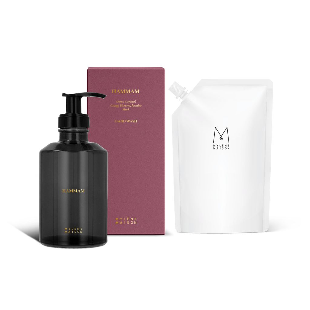 Mylène Hammam Hand Wash Set | Handseife mit Nachfüllpack