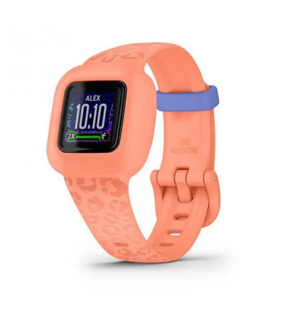 Pulsuhr / Tracker Garmin - Smartwatch - Kinder - Vívofit jr. 3 - Peach Leopard - 010-02441-04