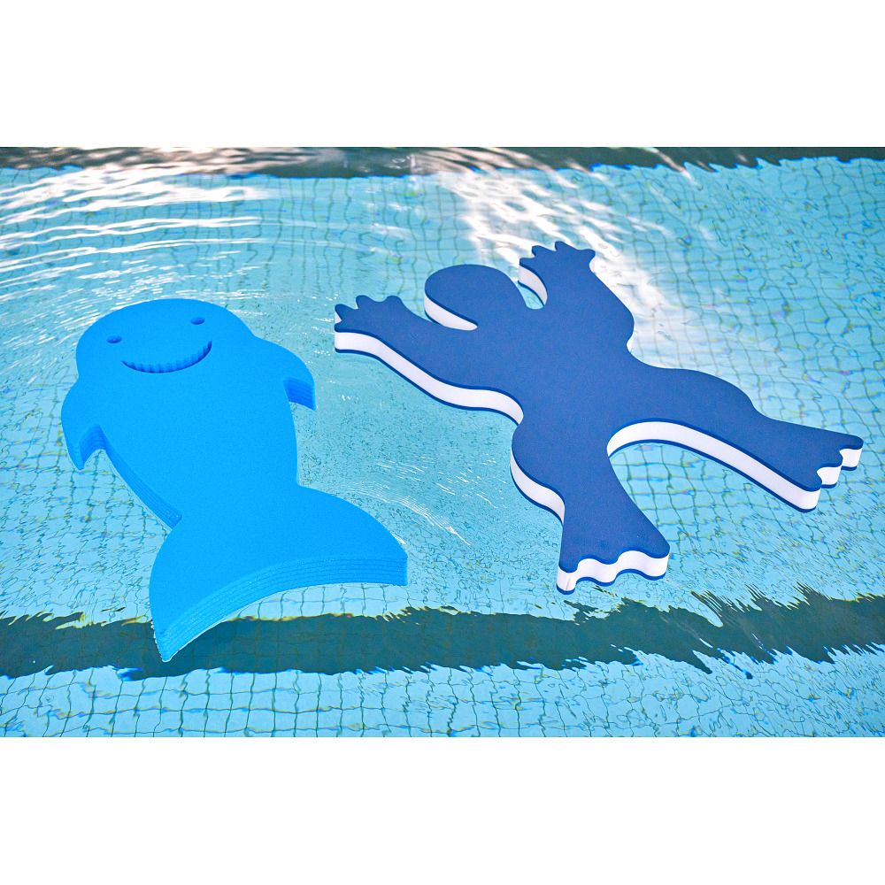 Schwimmflöße-Set Frosch und Hai