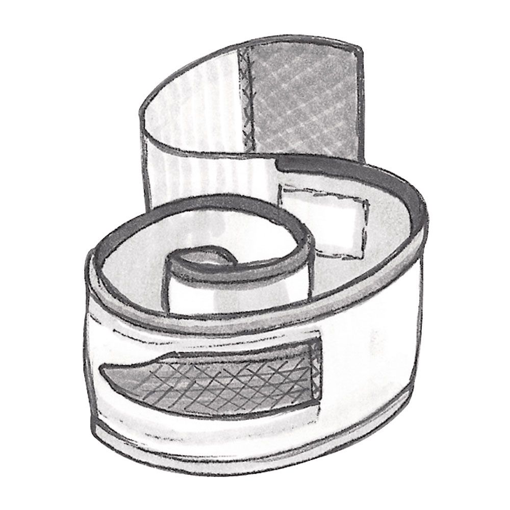 Kletthalteband für uroVision Beinbeutel